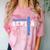 Cheerleading Senior Night Cheer Senior 2025 Graduation 23 Comfort Color Blast T-Shirt Clay