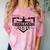 Cheerleading Senior Night Cheer Senior 2025 Graduation 30 Comfort Color Blast T-Shirt Clay
