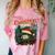 Christmas Movies Chill Retro VHS Holiday Nostalgia Comfort Color Blast T-Shirt Clay