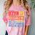 Class Of 2019 Senior High School Graduation Level 12th Grade Comfort Color Blast T-Shirt Clay