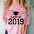 Class Of 2019 Shirt Graduation Gift Comfort Color Blast T-Shirt Clay