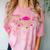 Class Of 2020 Girl Graduation SENIOR Class Of 2020 Comfort Color Blast T-Shirt Clay
