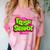 Class Of 2020 Senior 90s TV Style Graduation Comfort Color Blast T-Shirt Clay