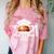Class 2021 Graduation Senior Basketball Player Comfort Color Blast T-Shirt Clay