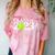 Class Of 2023 Graduation Senior Tennis Player Comfort Color Blast T-Shirt Clay