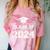 Class Of 2024 Graduation Comfort Color Blast T-Shirt Clay