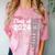 Class Of 2024 Senior 24 Shirt High School Graduation Party Comfort Color Blast T-Shirt Clay