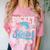 Class Of 2025 Hockey Senior Graduation Graduate Grad Comfort Color Blast T-Shirt Clay