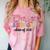 Class Of 2025 Senior 25 High School Graduation Comfort Color Blast T-Shirt Clay