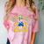Class Of 2025 Senior 2025 Graduation Senior Boys Girls Comfort Color Blast T-Shirt Clay