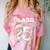 Class Of 2025 Shirt Graduation Senior High School College Comfort Color Blast T-Shirt Clay