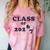 Class Of 2026 Graduation So Done Grade Middle High School Comfort Color Blast T-Shirt Clay