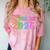 Class Of 2026 High School Graduation Date Graduate T Shirt Comfort Color Blast T-Shirt Clay