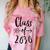 Class Of 2030 Graduation Kindergarten Seniors Comfort Color Blast T-Shirt Clay