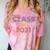 Class Of 2031 Graduation Comfort Color Blast T-Shirt Clay