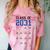 Class Of 2031 Graduation T-Shirt With Space For Handprints Comfort Color Blast T-Shirt Clay