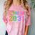 Class Of 2031 High School Graduation Date Kindergarten Shirt Comfort Color Blast T-Shirt Clay