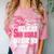 Class Of 2032 She Believed She Could Kids Graduation T-Shirt Comfort Color Blast T-Shirt Clay
