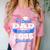 Class Of 2035 Graduation Parents Of Kindergarten Kid Dad Mom Comfort Color Blast T-Shirt Clay