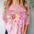 Class Of 2038 Senior Class 2038 Idea Graduation Grow With Me Comfort Color Blast T-Shirt Clay