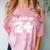 Class Of 24 2024 School Tee Shirt Graduation Class Party Comfort Color Blast T-Shirt Clay
