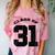 Class Of 31 Date High School Kindergarten Graduation Shirt Comfort Color Blast T-Shirt Clay