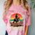 Classic Western Nostalgia Cowboy Sunset Comfort Color Blast T-Shirt Clay Classic Western Nostalgia Cowboy Sunset Comfort Color Blast T-Shirt Clay