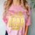 College Grad Class Of 2025 Senior Graduate Graduation Comfort Color Blast T-Shirt Clay