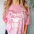 Congrats 2018 Eric College High School Graduation Comfort Color Blast T-Shirt Clay