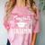 Congrats Benjamin College High School Graduation Comfort Color Blast T-Shirt Clay