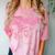 Coquette Senior 2026 Class Of 2026 Pink Bow Graduation 2026 Comfort Color Blast T-Shirt Clay