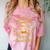 Countdown To Graduation Hourglass Senior Class Of 2022 Comfort Color Blast T-Shirt Clay