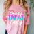 Crazy INTJ Lady Introvert Personality Comfort Color Blast T-Shirt Clay