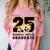 Criminal Justice Graduate Graduated Class Of 2025 Graduation Comfort Color Blast T-Shirt Clay