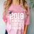Criminal Justice Major Shirt 2018 Graduate Graduation E Comfort Color Blast T-Shirt Clay