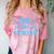 Cross Country Senior Night Senior 2025 Graduation Party 25 Comfort Color Blast T-Shirt Clay