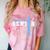 Cross Country Senior Night Senior 2025 Graduation Party 26 Comfort Color Blast T-Shirt Clay