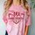 Cross Country Senior Night Senior 2025 Graduation Party 48 Comfort Color Blast T-Shirt Clay