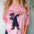 Cute Dabbing Kid Elementary School Graduation Baseball Comfort Color Blast T-Shirt Clay