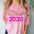 Cute Graduation Shirt Class Of 2020 Shirt Comfort Color Blast T-Shirt Clay