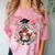 Cute Graduation Zebra Holding Diploma T Shirt Comfort Color Blast T-Shirt Clay