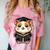 Cute Hamster Graduation Comfort Color Blast T-Shirt Clay