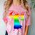 Dabbing Graduate 2018 Graduation Celebration Comfort Color Blast T-Shirt Clay