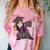 Dabbing Graduate For Graduation Men Dab Cute T Shirt Comfort Color Blast T-Shirt Clay