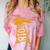 Dabbing Graduation Class Of 2018 T-Shirt School Colors Comfort Color Blast T-Shirt Clay