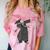 Dabbing Graduation Class Of 2024 Men Graduation Comfort Color Blast T-Shirt Clay