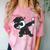 Dabbing Panda Bear Graduation Senior 2019 Shirt Comfort Color Blast T-Shirt Clay