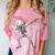 Dabbing Skeleton Nurse Halloween Graduation Comfort Color Blast T-Shirt Clay