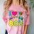 Dad I Love The 80's Retro 80s Nostalgia For Dad Comfort Color Blast T-Shirt Clay