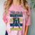 DC Comics Graduation Batman The Grad Power Stance Comfort Color Blast T-Shirt Clay